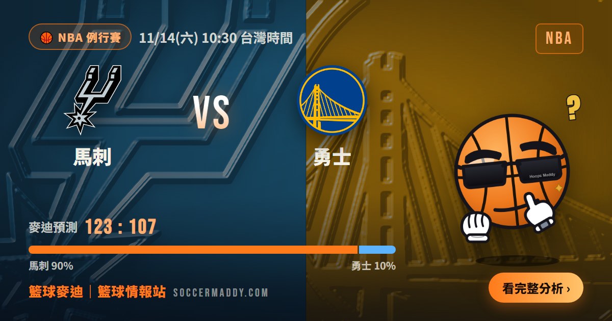 馬刺 vs 勇士
