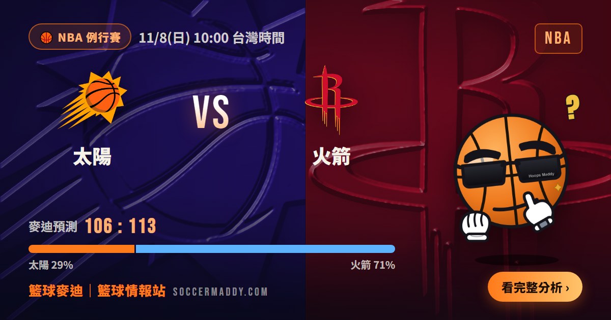 太陽 vs 火箭
