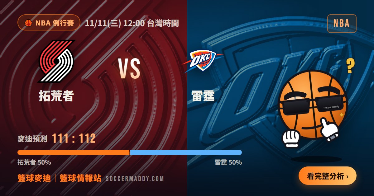 拓荒者 vs 雷霆
