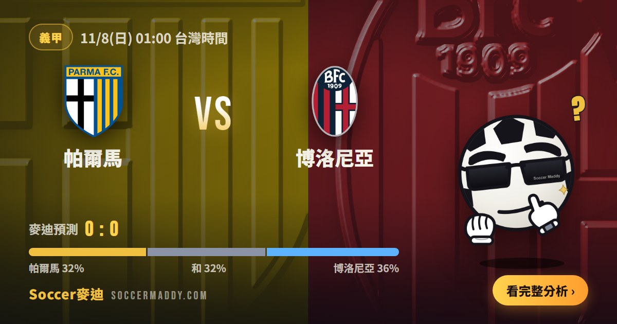 帕爾馬 vs 博洛尼亞