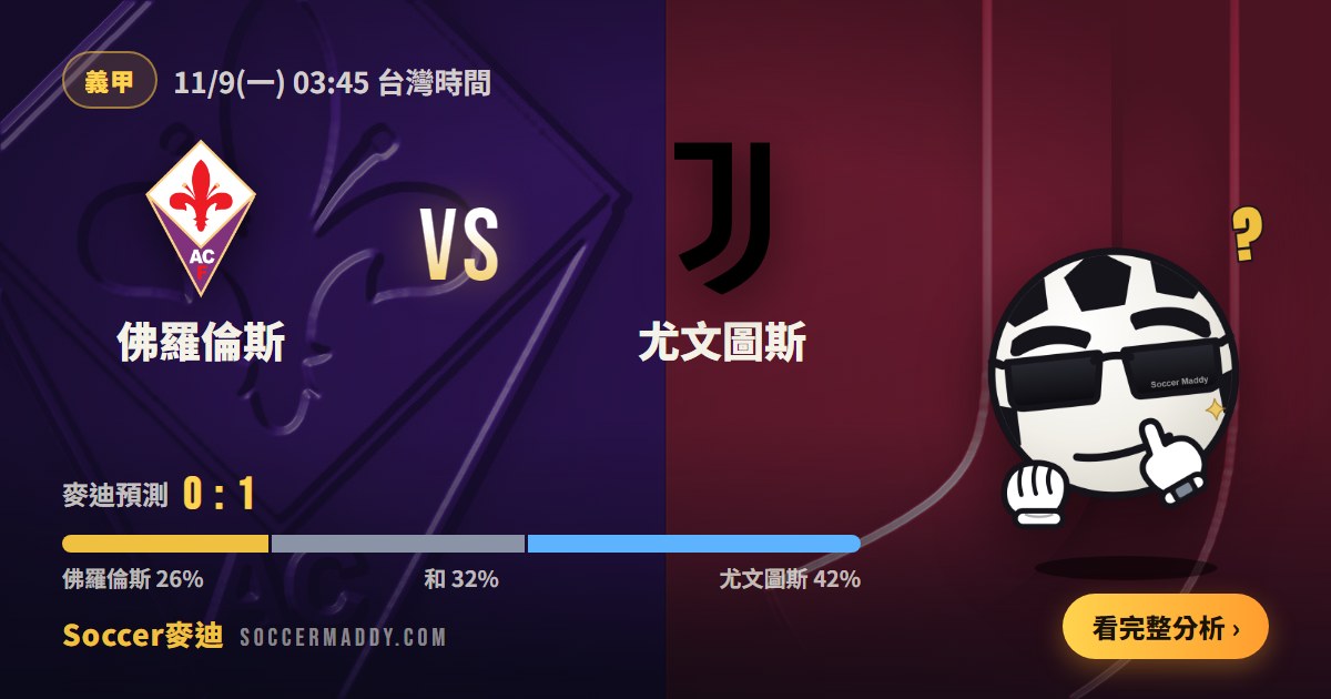 佛羅倫斯 vs 尤文圖斯